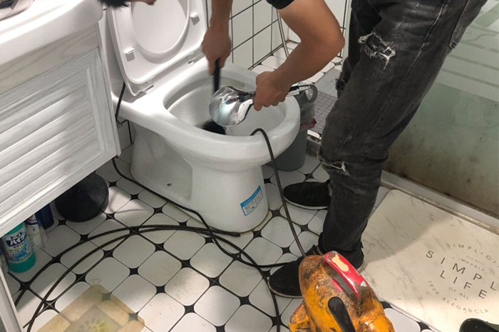 点军疏通下水道